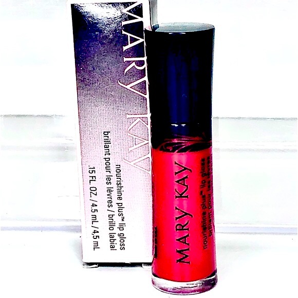 Mary Kay Other - MaryK Moisturizing Nourishine Semi-Sheer Lip Gloss in Rockin’ Red-NIB-CO…2